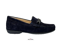 Sioux Damesschoenen Instappers blauw