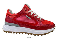 Floris van Bommel Damesschoenen Sneakers rood