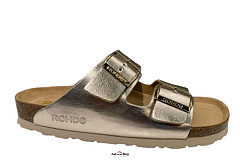 Rohde Damesschoenen Slippers goud